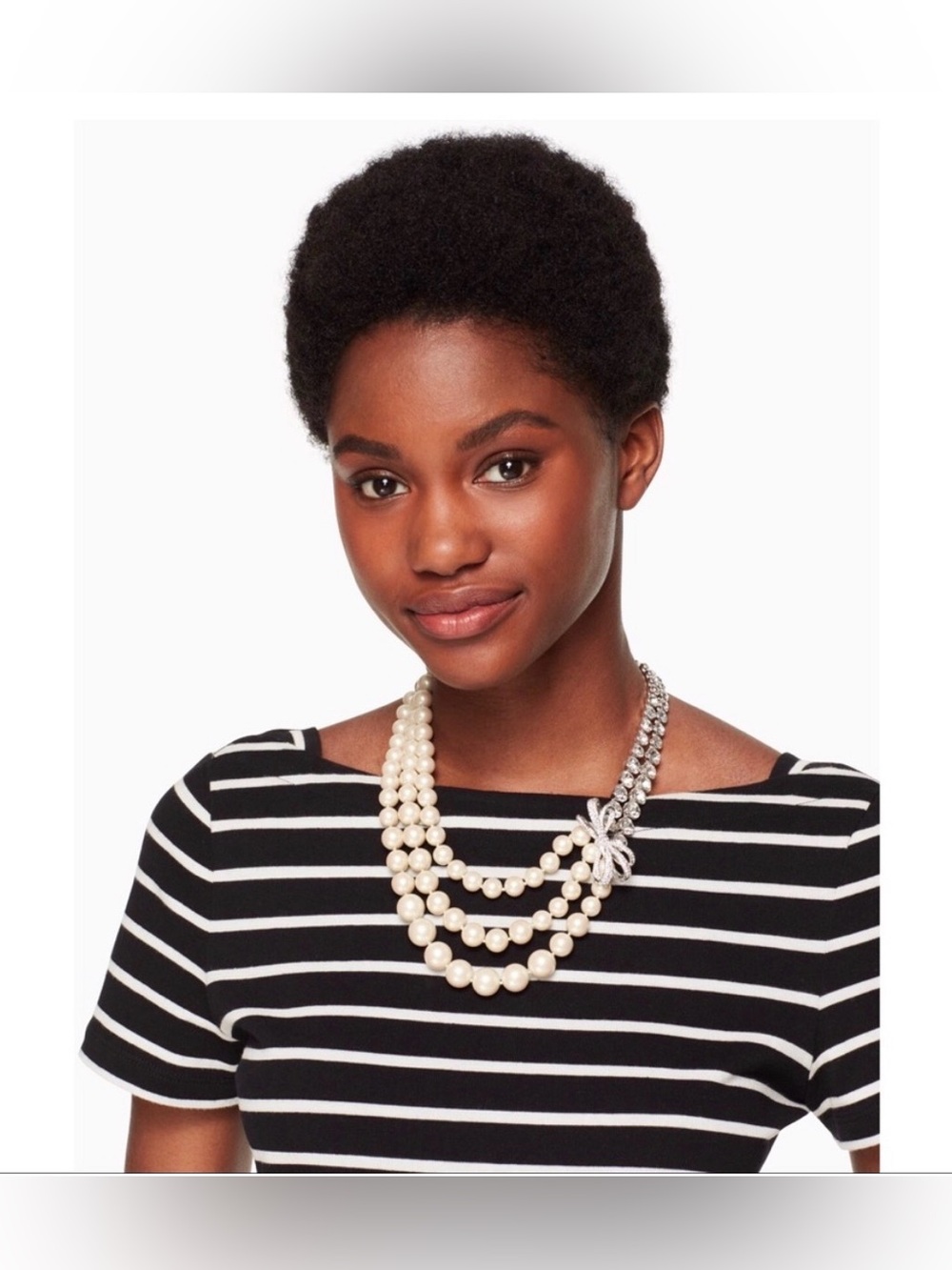 KATE SPADE Pearly Glow statement necklace - Picture 8 of 9